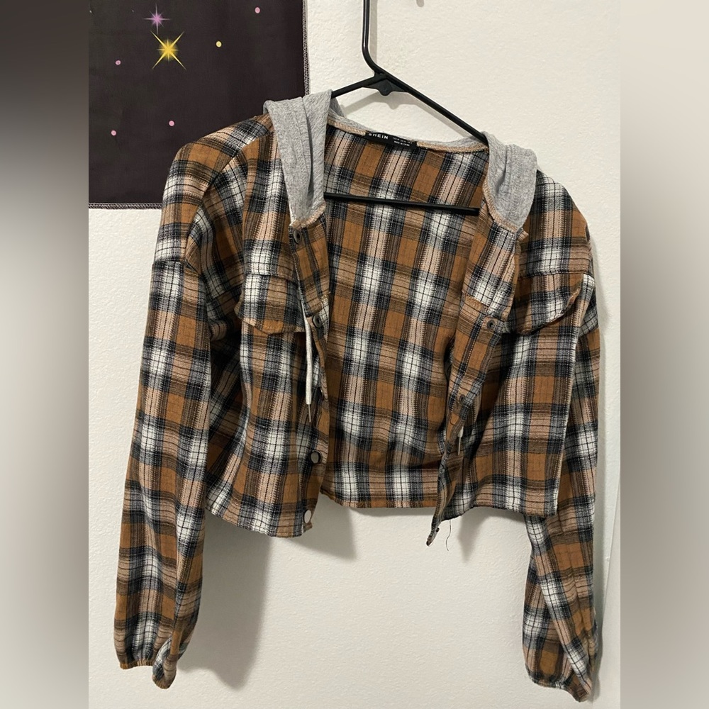 Hooded blouse